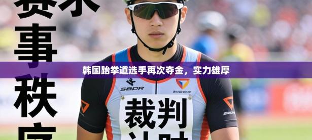 韩国跆拳道选手再次夺金，实力雄厚