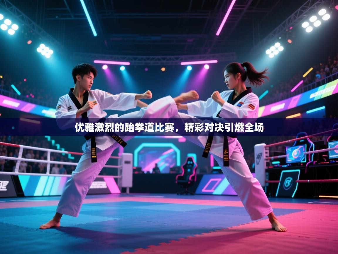 优雅激烈的跆拳道比赛，精彩对决引燃全场  第1张