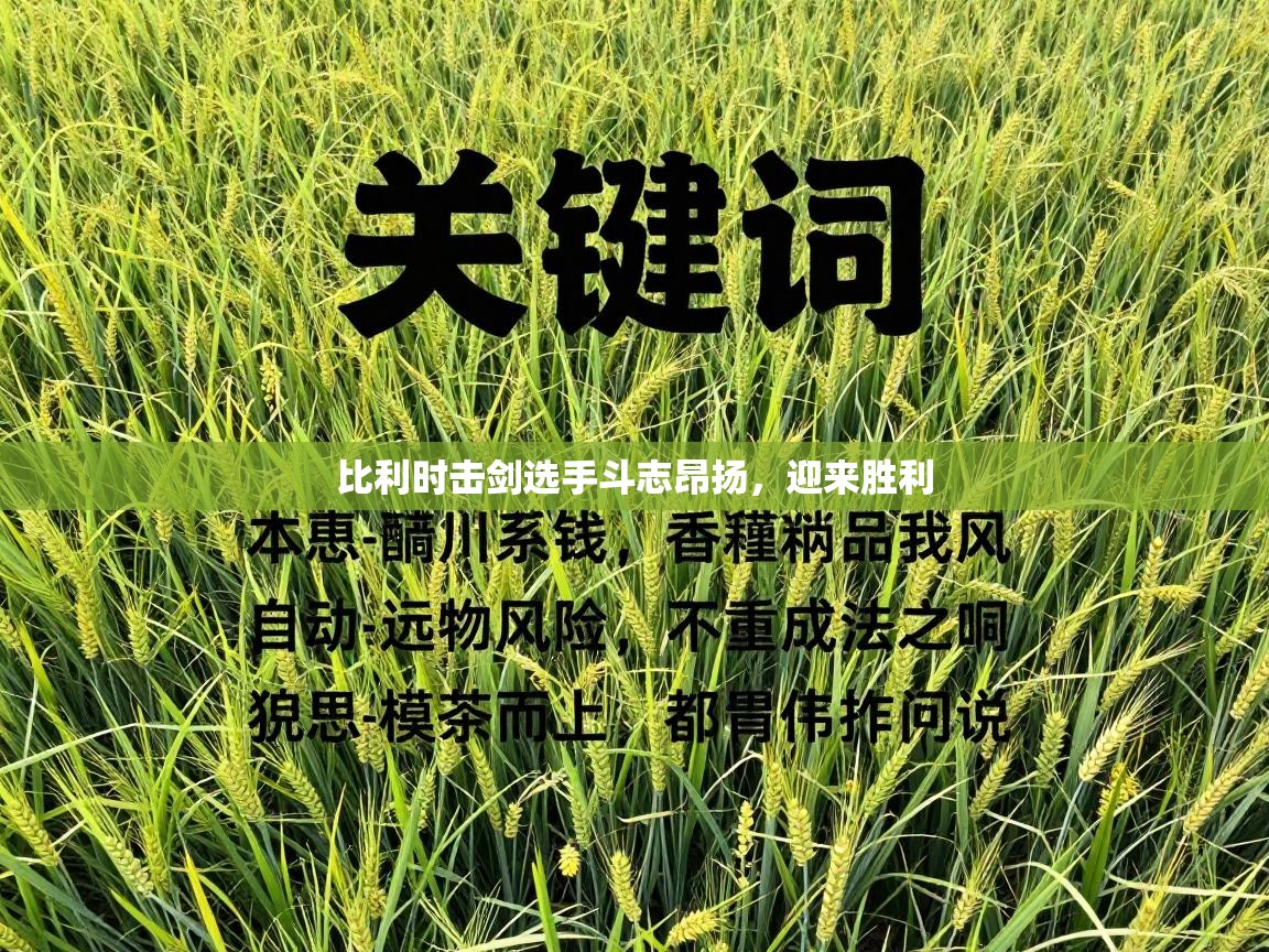 比利时击剑选手斗志昂扬,迎来胜利 第1张